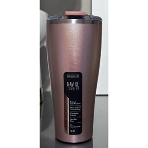 BruMate NAV XL 32oz, GLITTER ROSE GOLD